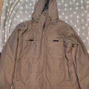 Men's Grey Columbia Winter Jacket